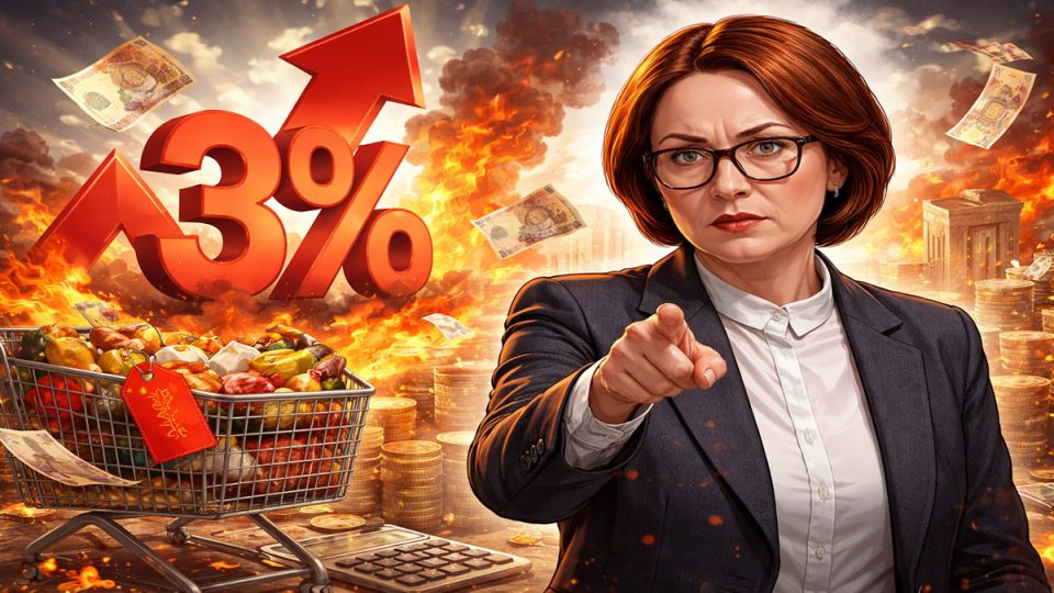 Центробанк предупреждает о последствиях резкого снижения ключевой ставки до 3%