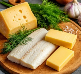 Необыкновенная рыба в нежном сливочном соусе с чесночной ноткой