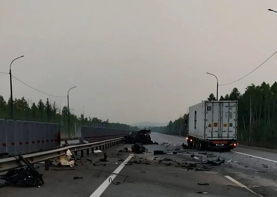 Два человека погибли в ночном ДТП на трассе А-370 Уссури в Хабаровском районе