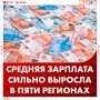 Жители пяти регионов разбогатели в этом году