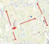 В Хабаровске со 2 июля ограничили движение на перекрёстке улиц Запарина – Брестская из-за ремонта тепломагистрали ТМ-25