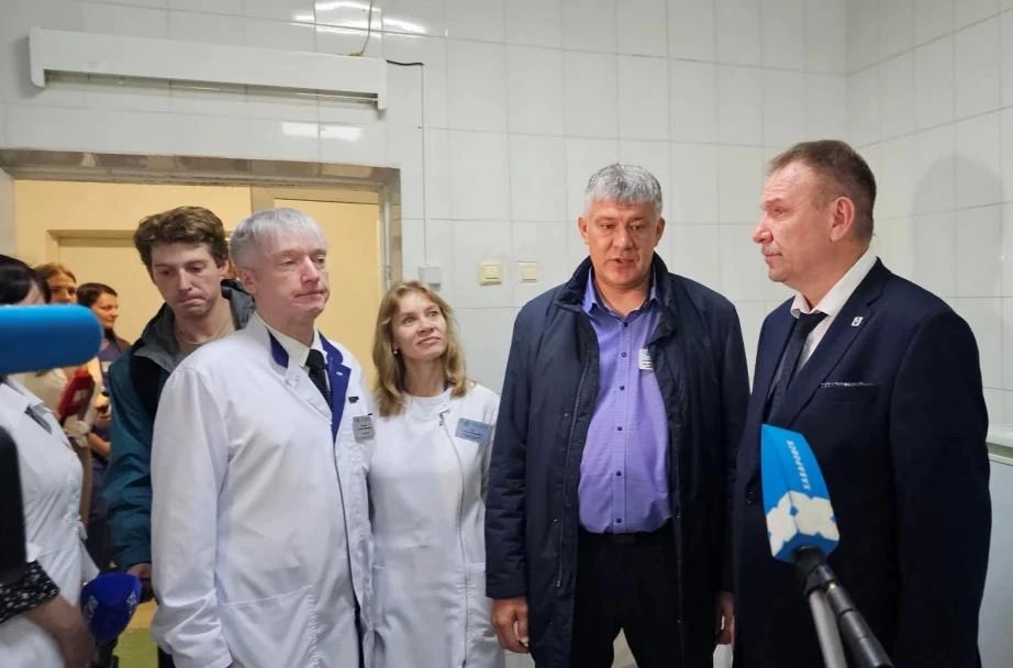 Комфортнее и доступнее для пациентов: масштабный ремонт стартовал в терапевтическом отделении больницы имени А.М. Войно-Ясенецкого Комфортнее и доступнее для пациентов: масштабный ремонт стартовал в терапевтическом отделении больницы имени А.М. Войно-Ясенецкого