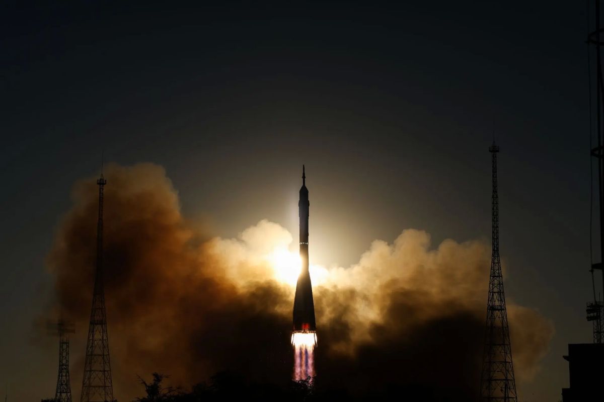 Сергей Кравчук: 14 июля в 17:48 по московскому времени (или 15 июля в 00:48 по хабаровскому) с космодрома Байконур состоялся запуск корабля «Союз МС29» Сергей Кравчук: 14 июля в 17:48 по московскому времени (или 15 июля в 00:48 по хабаровскому) с космодрома Байконур состоялся запуск корабля «Союз МС29»