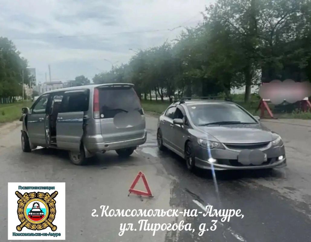 Пенсионер не уступил дорогу и врезался в Chaser в Комсомольске