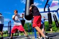 Новую спортплощадку открыли у Дома молодёжи в Комсомольске-на-Амуре