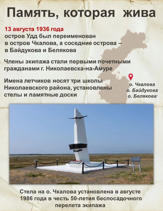 90 лет легендарному беспосадочному перелету экипажа Валерия Чкалова через Северный Полюс 90 лет легендарному беспосадочному перелету экипажа Валерия Чкалова через Северный Полюс