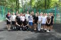 Дальневосточные транспортные полицейские провели Общероссийскую акцию «Зарядка со стражем правопорядка» для юных железнодорожников