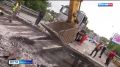 Провал на Восточном шоссе обещают устранить в течение четырёх суток
