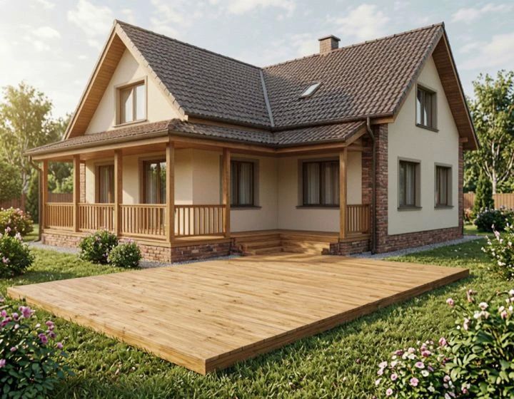 Из чего сделать красивую террасу?