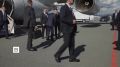 Кадры прибытия Владимира Путина во Владивосток
