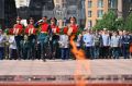 Торжественная церемония возложения венков и цветов к Вечному огню прошла в Хабаровске