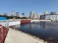 В Хабаровске успешно прошли испытания уникального понтона-батопорта, разработанного специалистами Хабаровского судостроительного завода