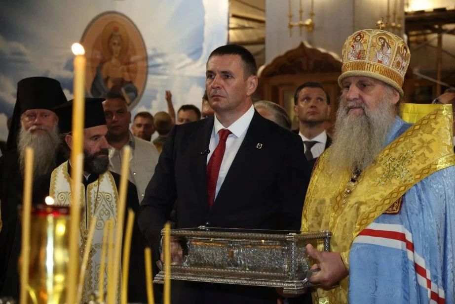 Десница святителя Спиридона Тримифунтского прибыла в Хабаровск Десница святителя Спиридона Тримифунтского прибыла в Хабаровск