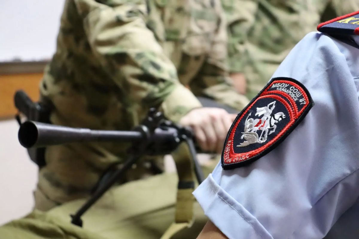 На Дальнем Востоке росгврадейцы провели занятия для детей На Дальнем Востоке росгврадейцы провели занятия для детей