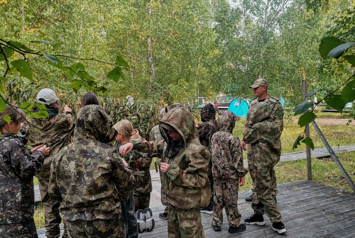 На Дальнем Востоке росгврадейцы провели занятия для детей На Дальнем Востоке росгврадейцы провели занятия для детей