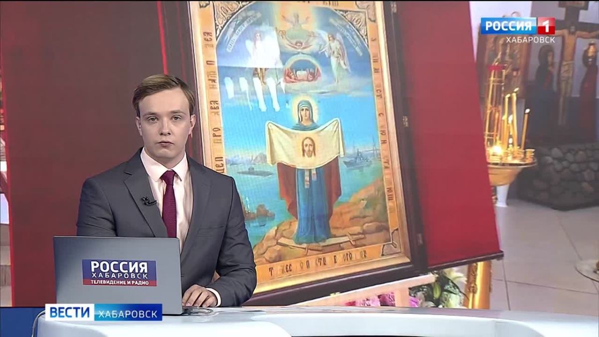 На борту большого десантного судна «Ослябя» прибыл список Порт-Артурской иконы Божией Матери
