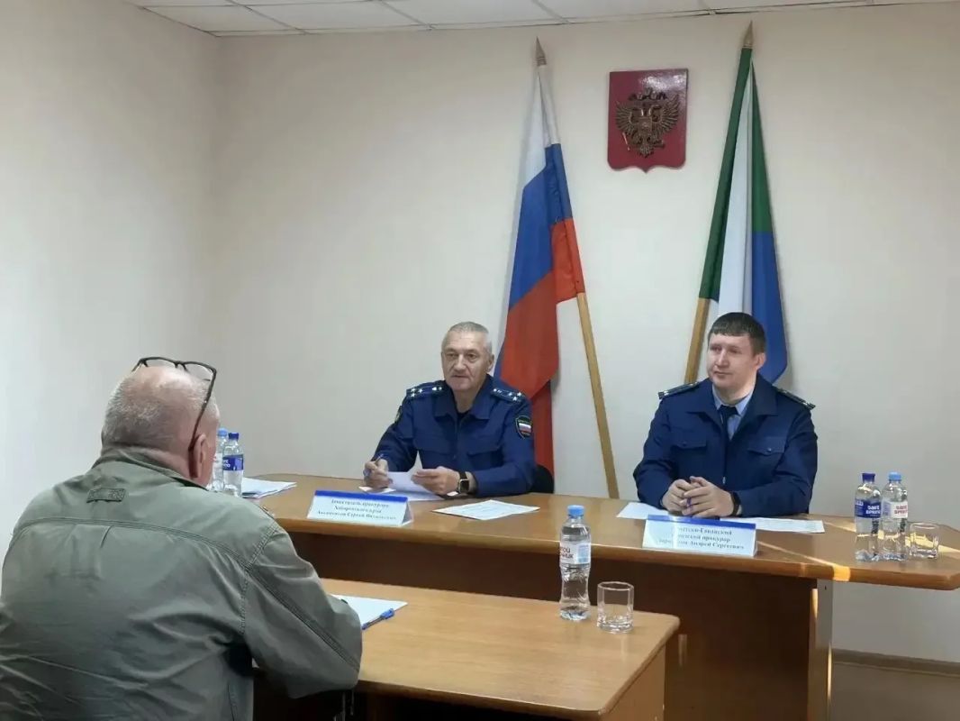 Заместитель прокурора Хабаровского края провел личный прием граждан в г. Советская Гавань