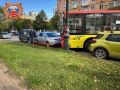 Автобус без водителя протаранил три автомобиля в Хабаровске