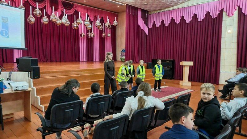 В Амурском районе в рамках Недели безопасности прошли уроки дорожной грамотности