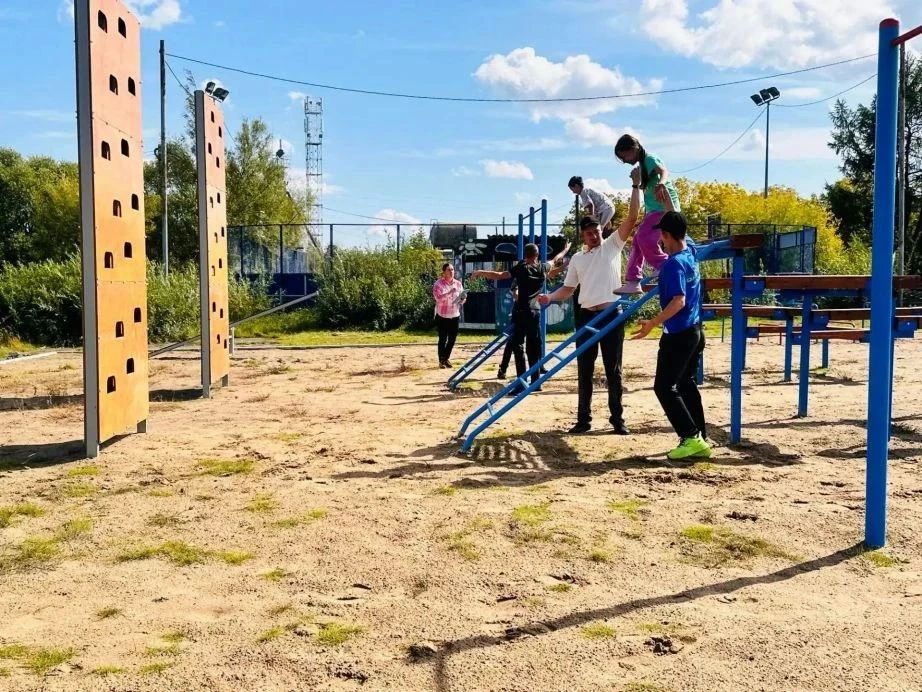 Современную спортивную площадку открыли в селе Елабуга при поддержке Фонда президентских грантов Современную спортивную площадку открыли в селе Елабуга при поддержке Фонда президентских грантов