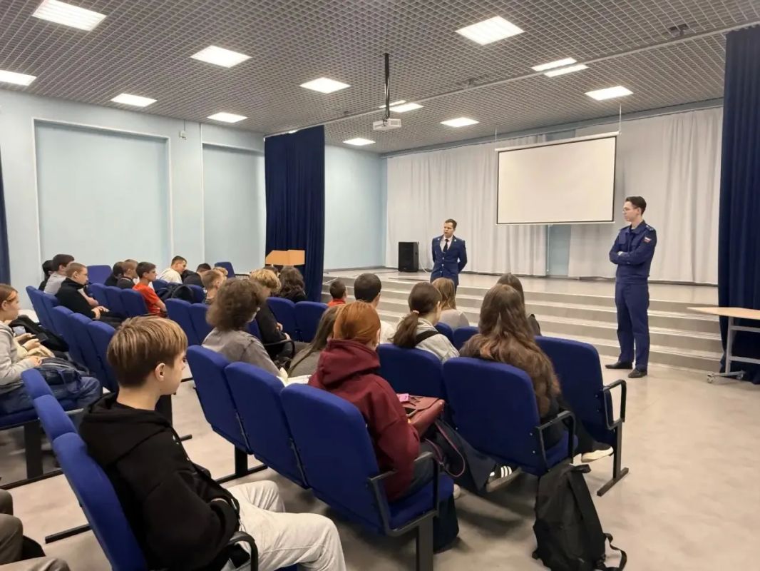 Прокуратурой района имени Лазо проведена профилактическая беседа со школьниками о безопасности дорожного движения Прокуратурой района имени Лазо проведена профилактическая беседа со школьниками о безопасности дорожного движения