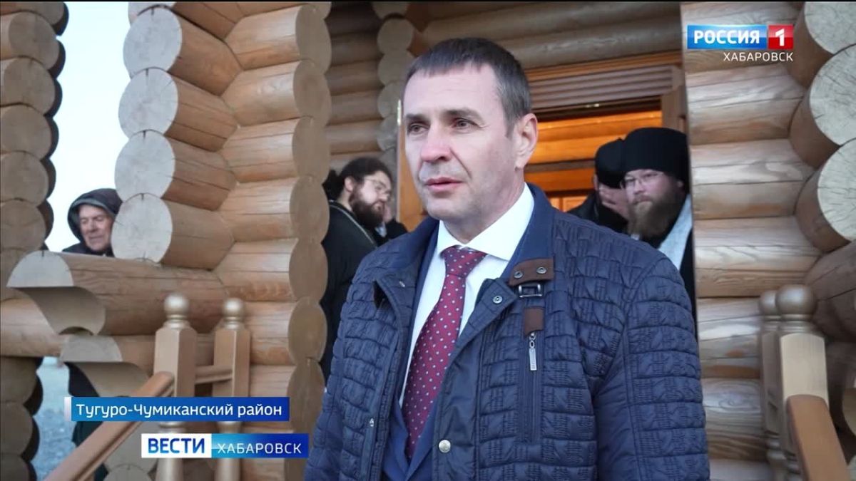 Деревянную часовню во имя Святой Великомученицы Варвары открыли на берегу Охотского моря