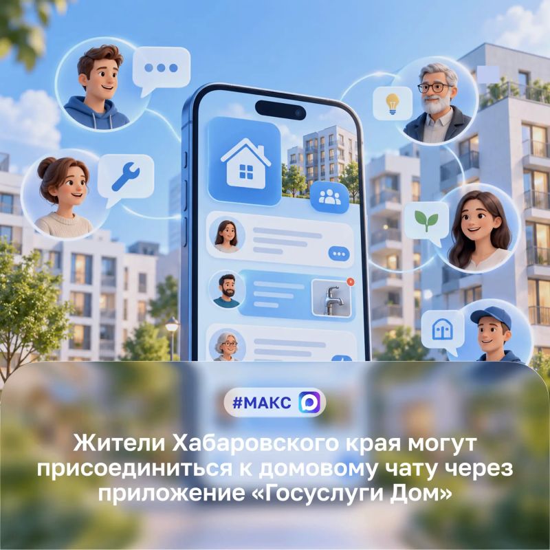 Жители края могут присоединиться к домовому чату через приложение «Госуслуги Дом»