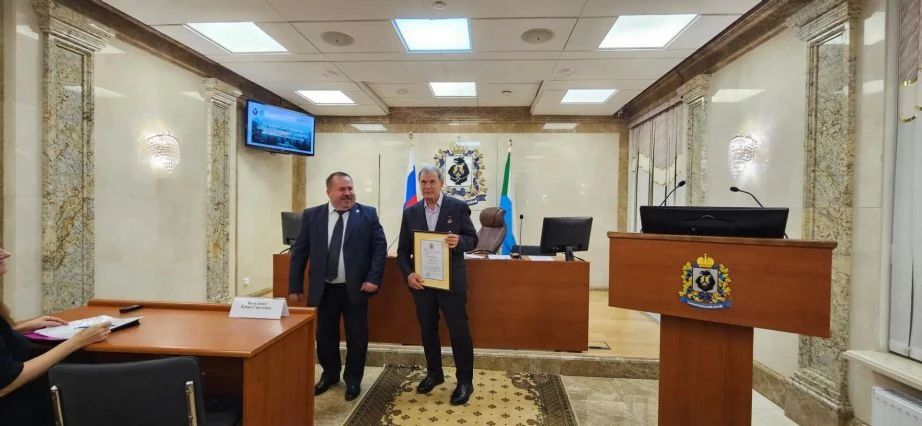 В.Г. Крюков - хранитель природных богатств Хабаровского края и член общественного совета при минприроды края
