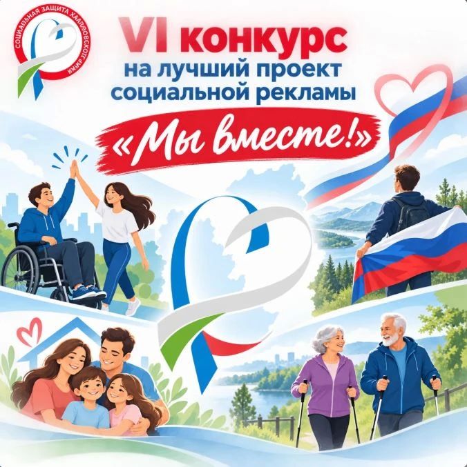 Стартовал конкурс на лучший проект социальной рекламы Мы вместе!"