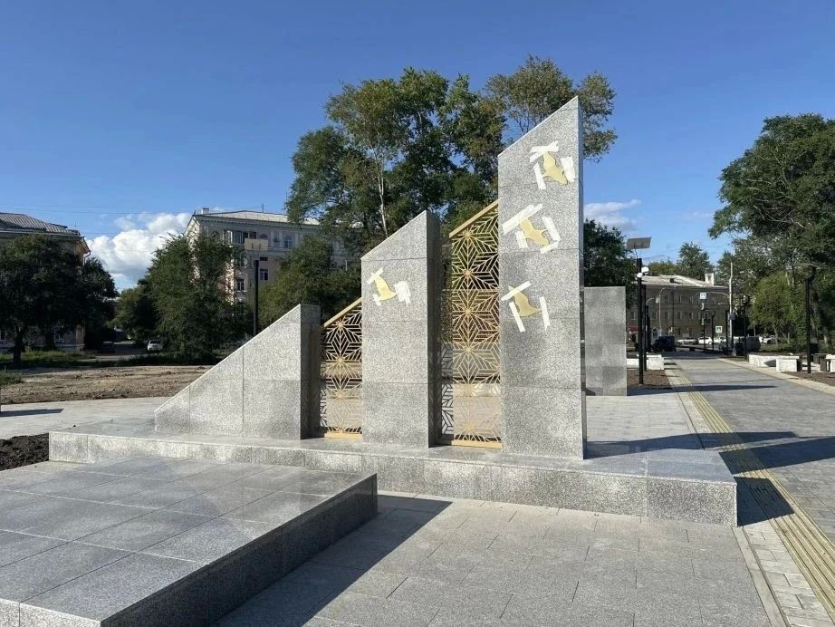 Два общественных пространства преобразились в Комсомольске-на-Амуре Два общественных пространства преобразились в Комсомольске-на-Амуре