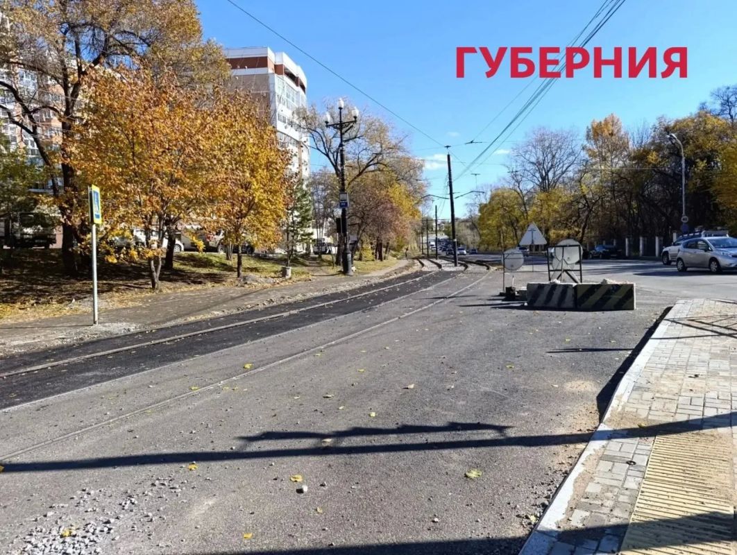 Капитальный ремонт улицы Шеронова должен завершиться до конца этой недели