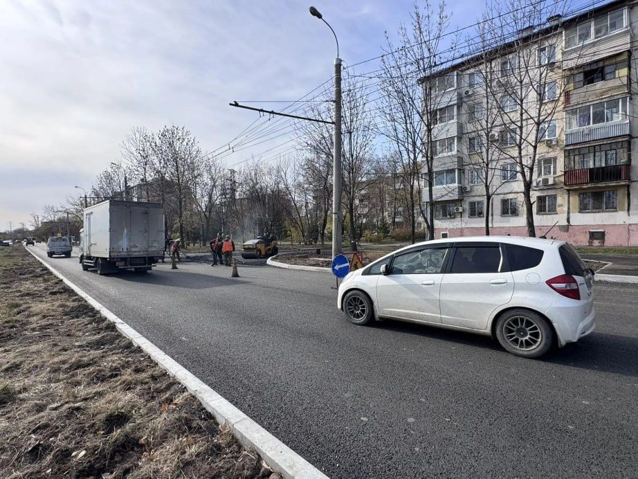 В Хабаровске завершают ремонт улицы Космической