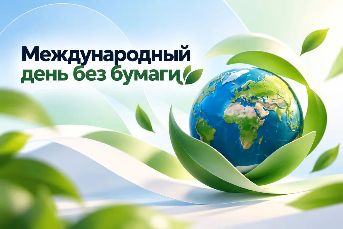 Сегодня, 22 октября, отмечается Международный день без бумаги!