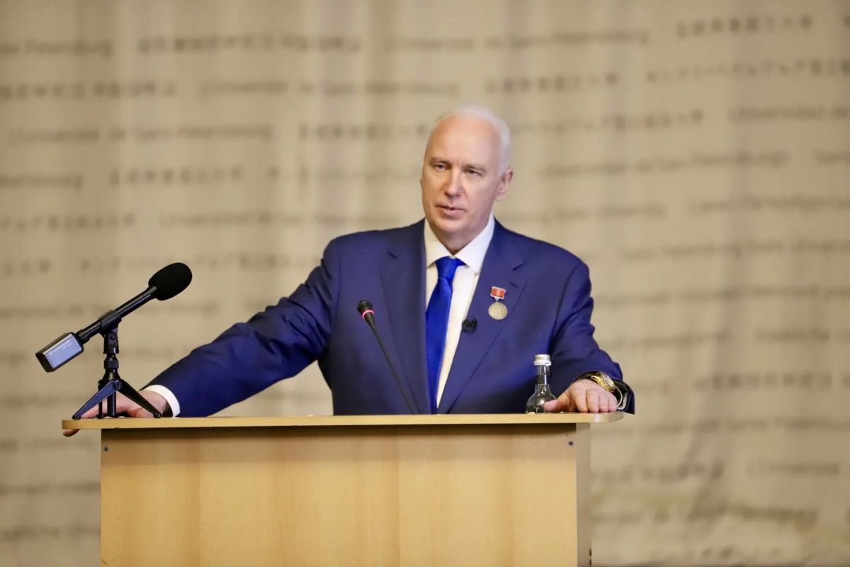 Председатель СК России прочитал лекцию для студентов Санкт-Петербургского государственного университета в рамках курса «Розыск