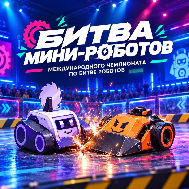 Международный чемпионат по битве роботов: смотрите грандиозные полуфиналы и финалы