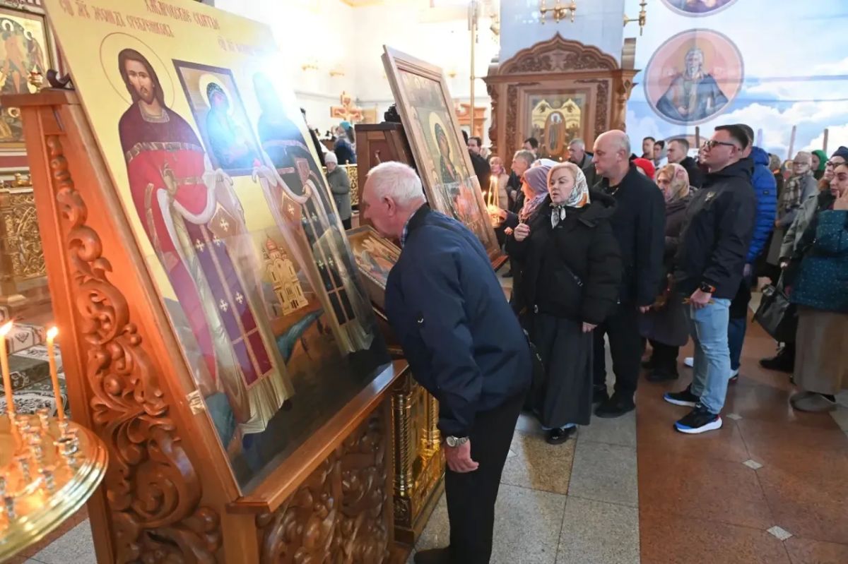 Иконы на броне бойцов показали в Хабаровске Иконы на броне бойцов показали в Хабаровске