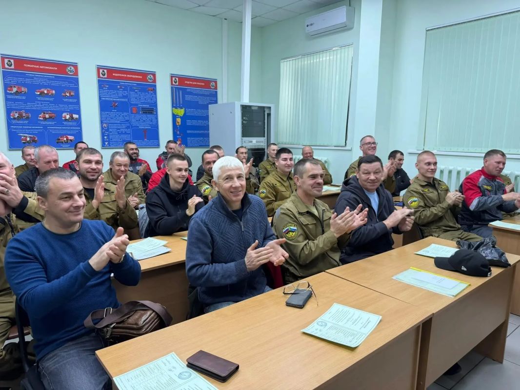 Выпуск в Учебной пожарной части! Выпуск в Учебной пожарной части!