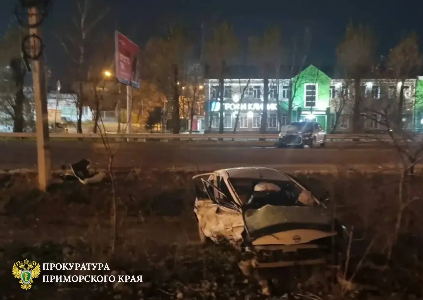 Двухлетний пассажир и водитель погибли в ДТП в Уссурийске