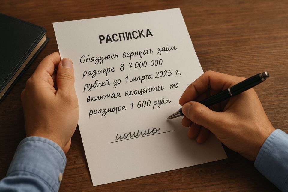 Как одна фраза в расписке может стоить целое состояние