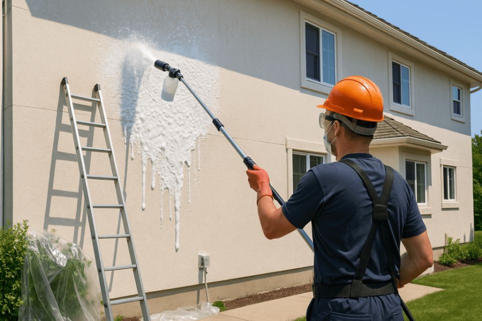 Как мойка фасада может преобразить ваш дом