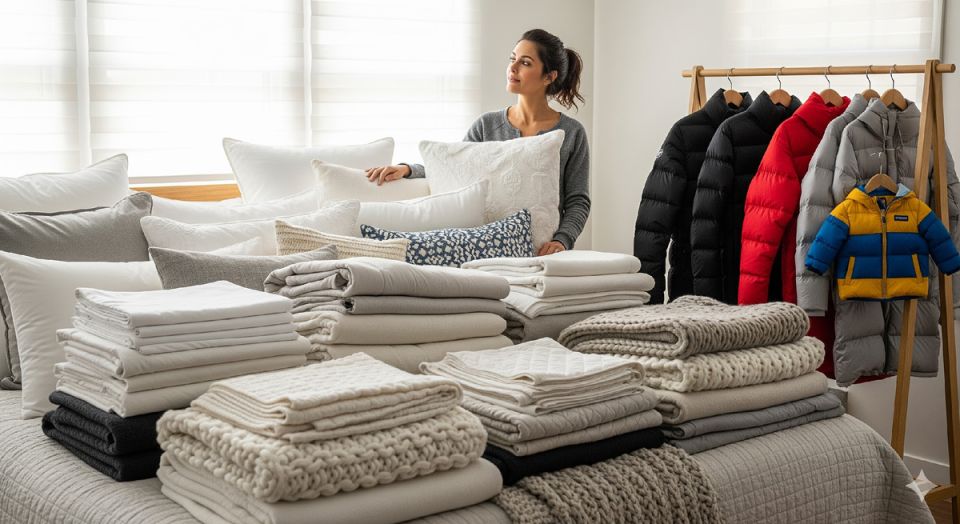 Как ухаживать за пуховиками, подушками и одеялами: полезные советы для комфорта в вашем доме