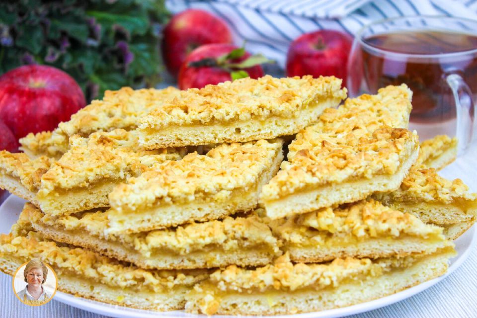 Тертый пирог с яблоками: нежный вкус и простота приготовления