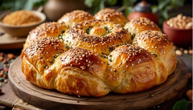 Погача: вкусные турецкие булочки с начинкой для завтрака