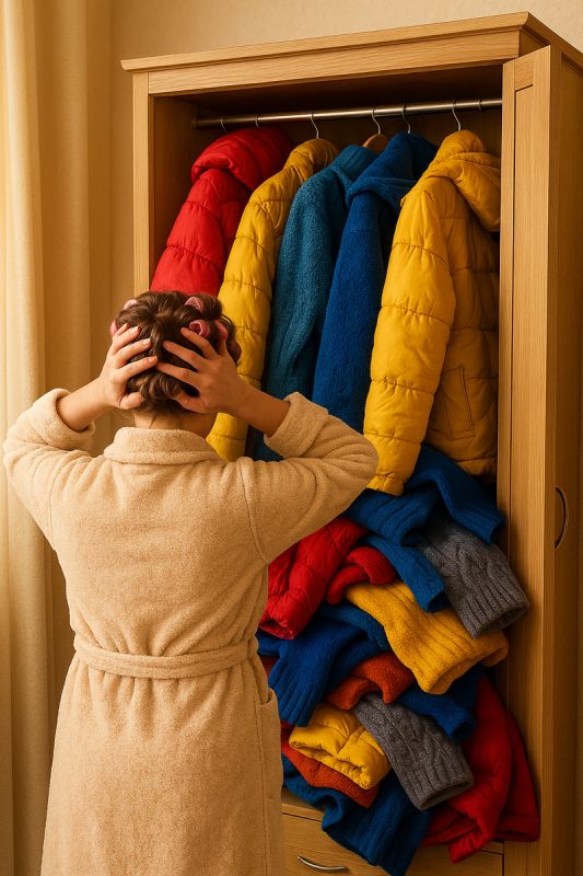 Как навести порядок в осенне-зимнем гардеробе за один вечер