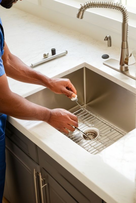 Установка врезной мойки: важные моменты и советы