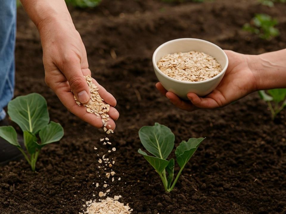 Необычные секреты плодородия: как простая овсянка преображает почву