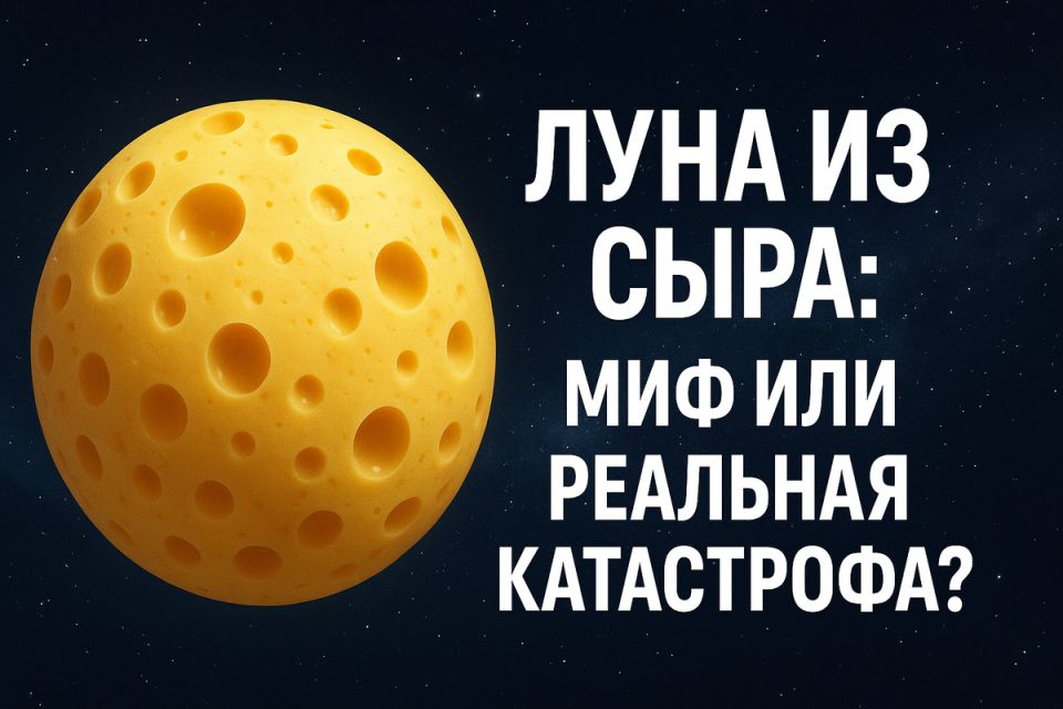 Если бы Луна была сыром: фантазия или катастрофа для Земли?