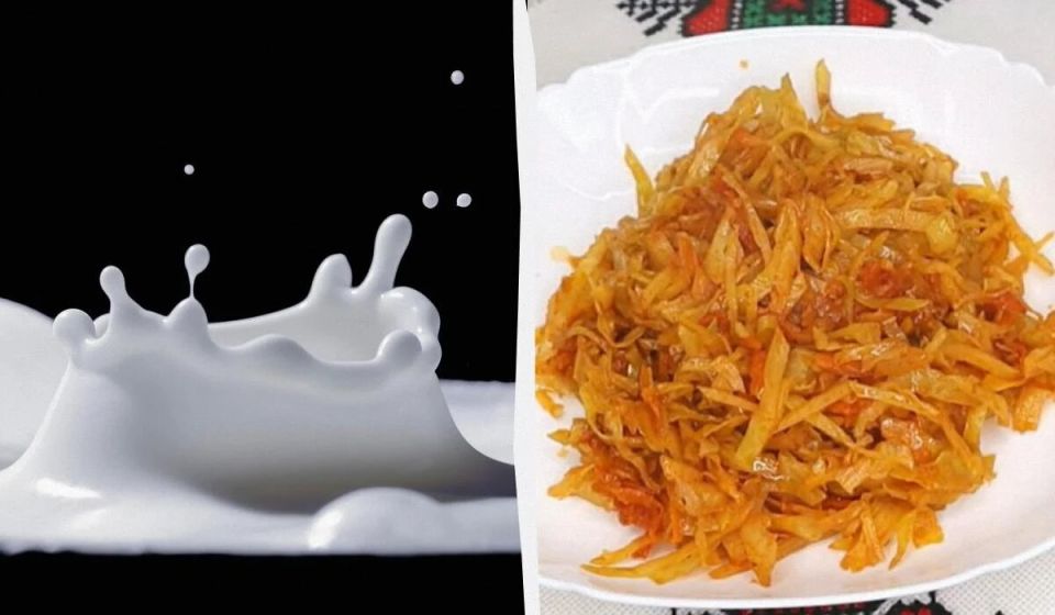 Необычное сочетание: капуста с молоком и яйца — вкусно и полезно!