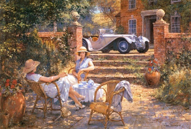 Картины, которые дарят спокойствие: мир Алана Фернли