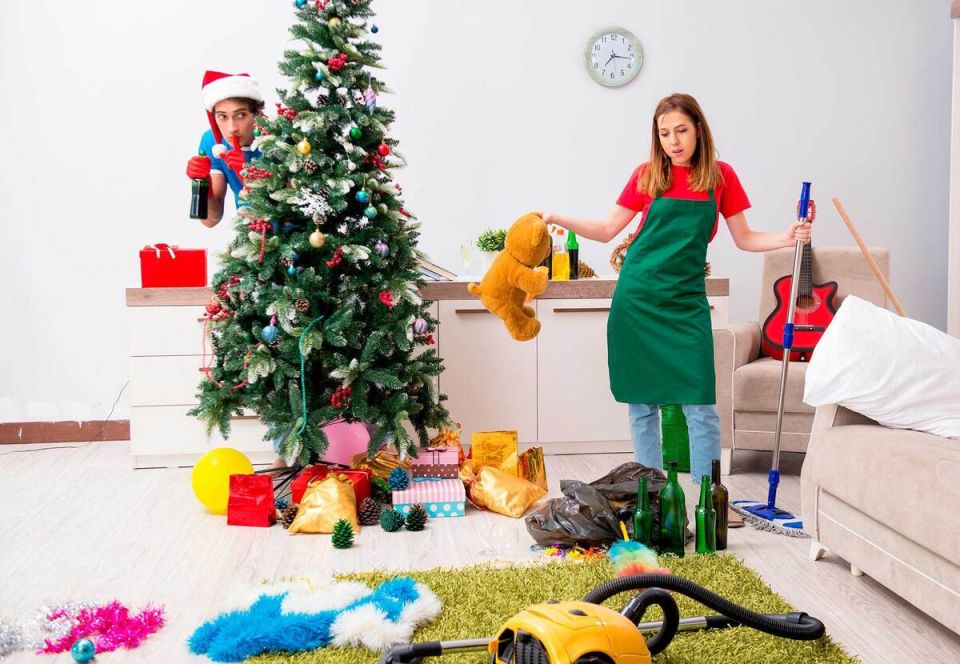 Как не потерять время на уборку перед праздниками: хитрости на скорую руку